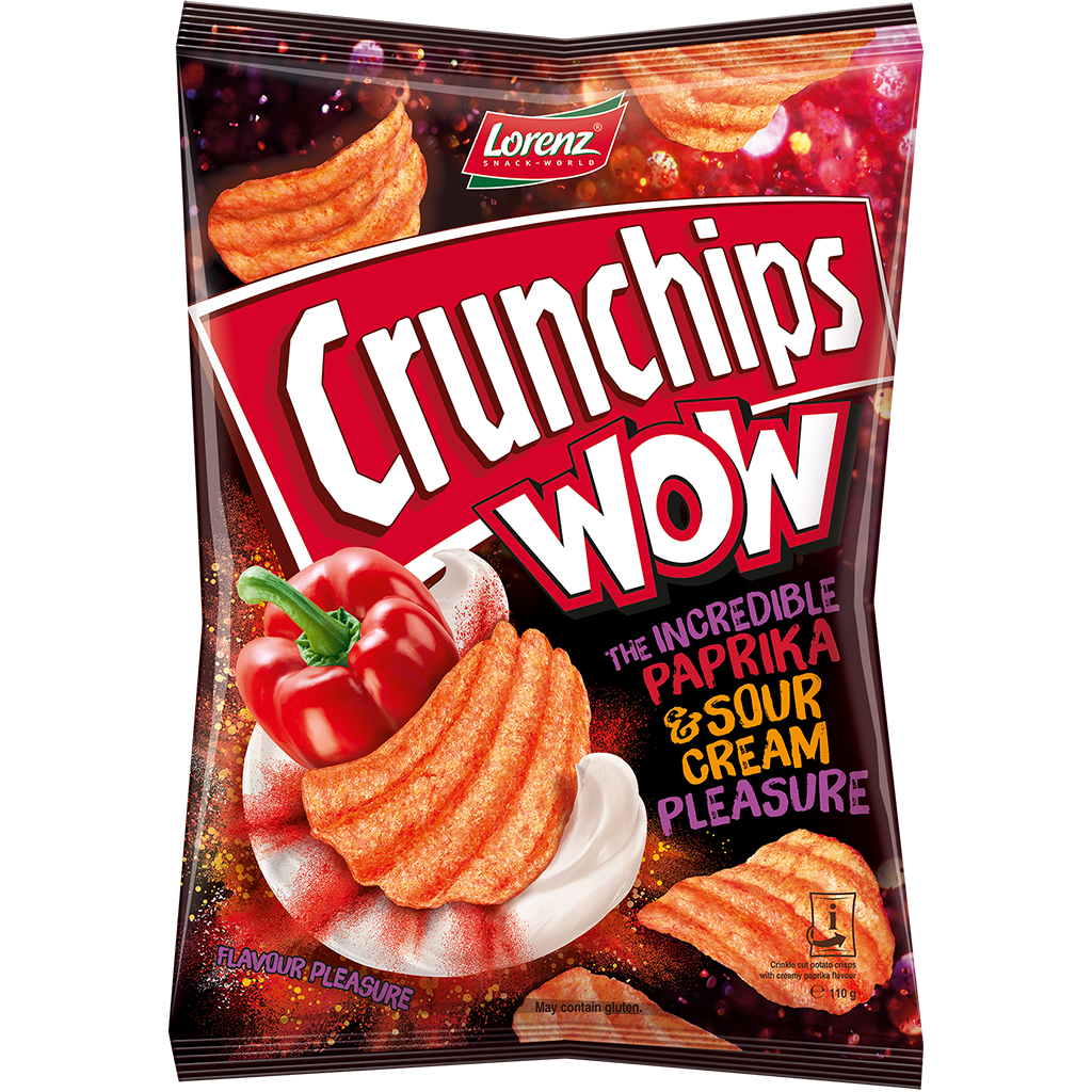 Crunchips WOW Paprika Sour Cream