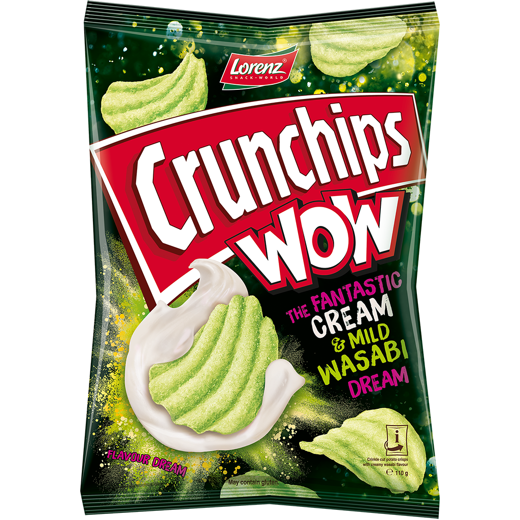 Crunchips WOW Wasabi & Cream