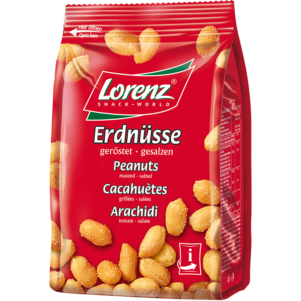 Lorenz Peanuts Roasted and Salted