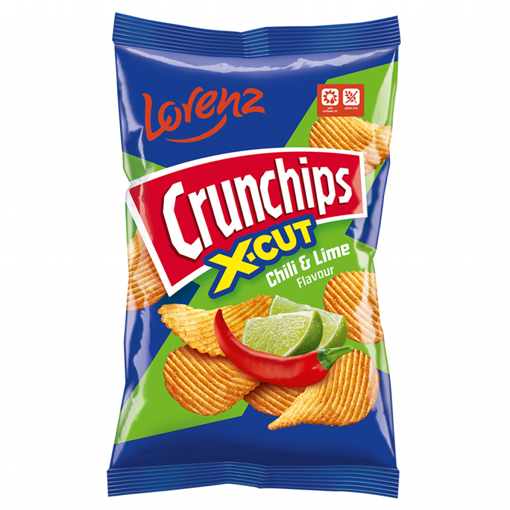 Crunchips X-Cut Chili & Lime