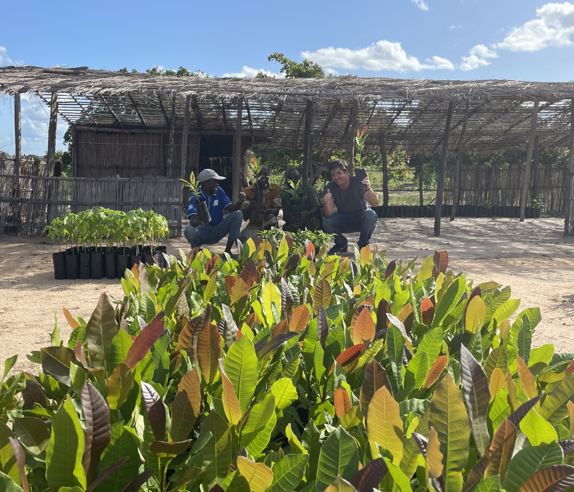 Lorenz and farmer Mozambique