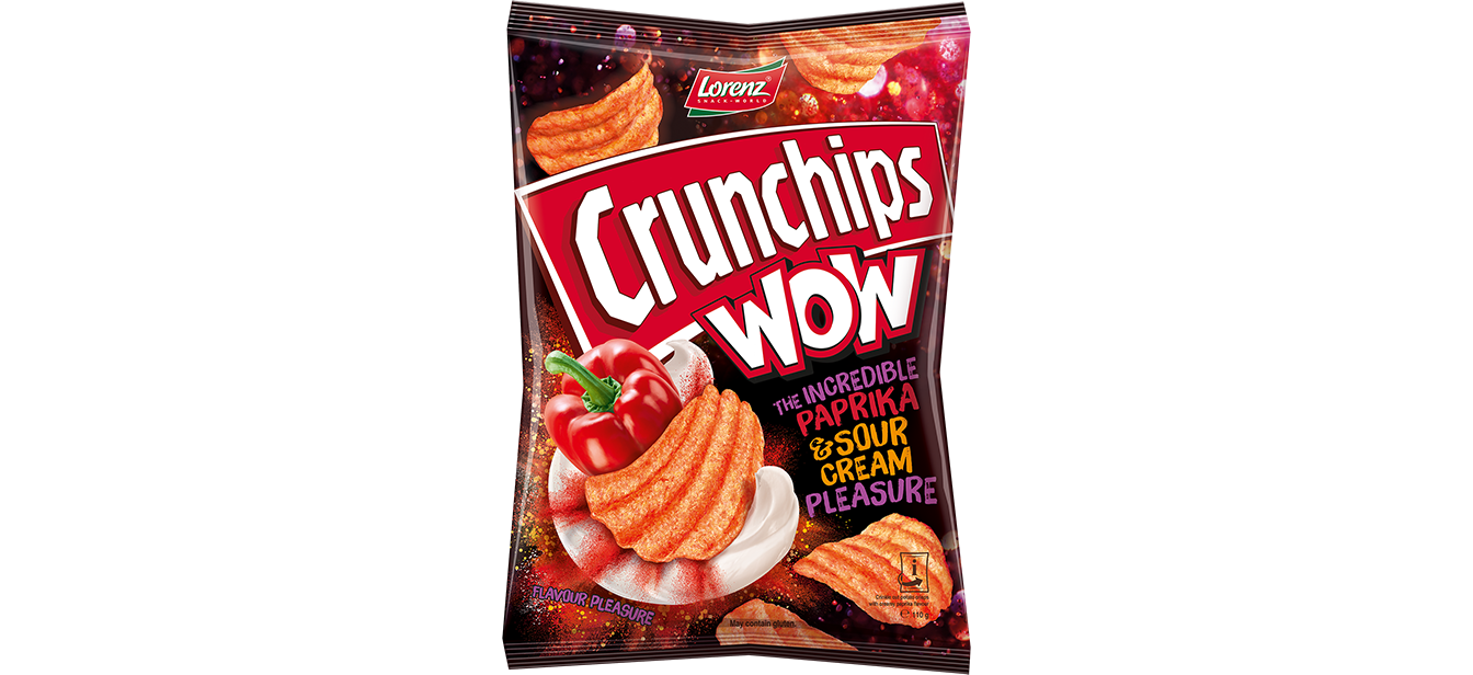 Crunchips WOW Paprika Sour Cream
