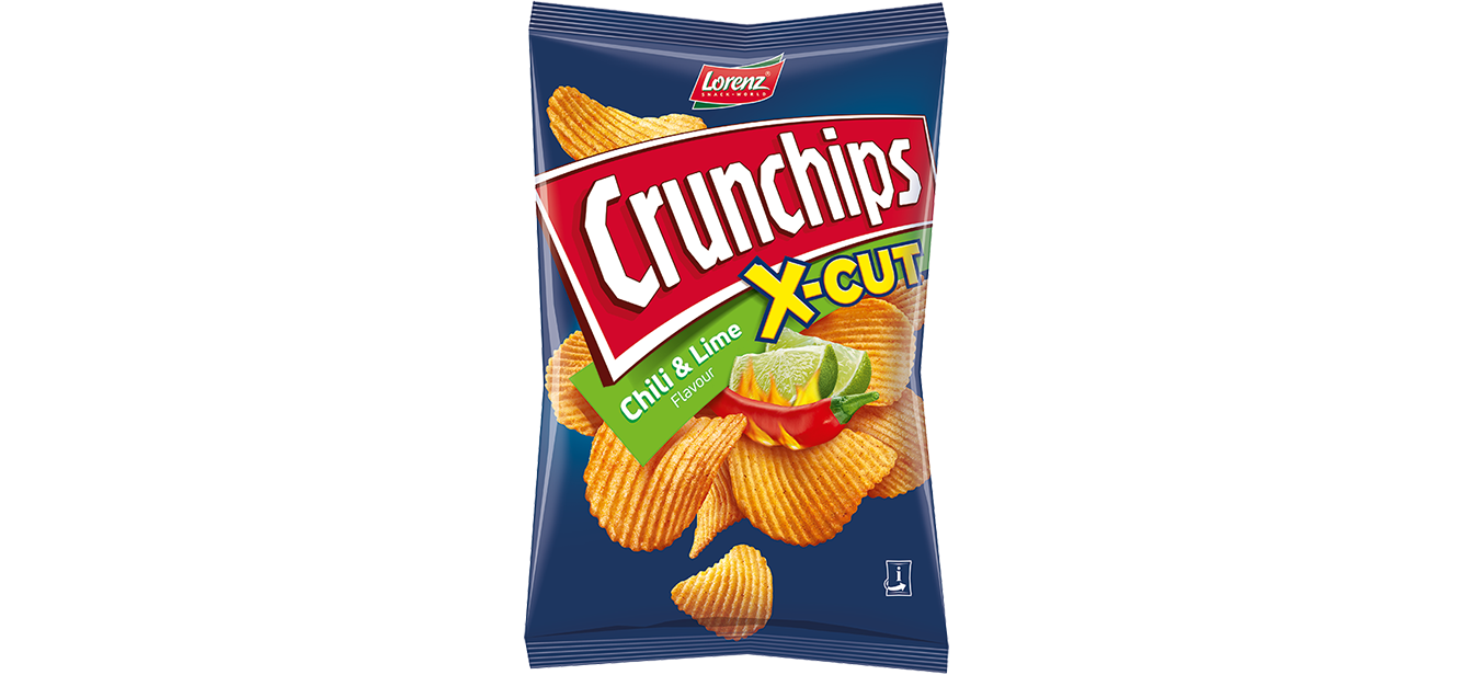 Crunchips X-Cut Chili & Lime