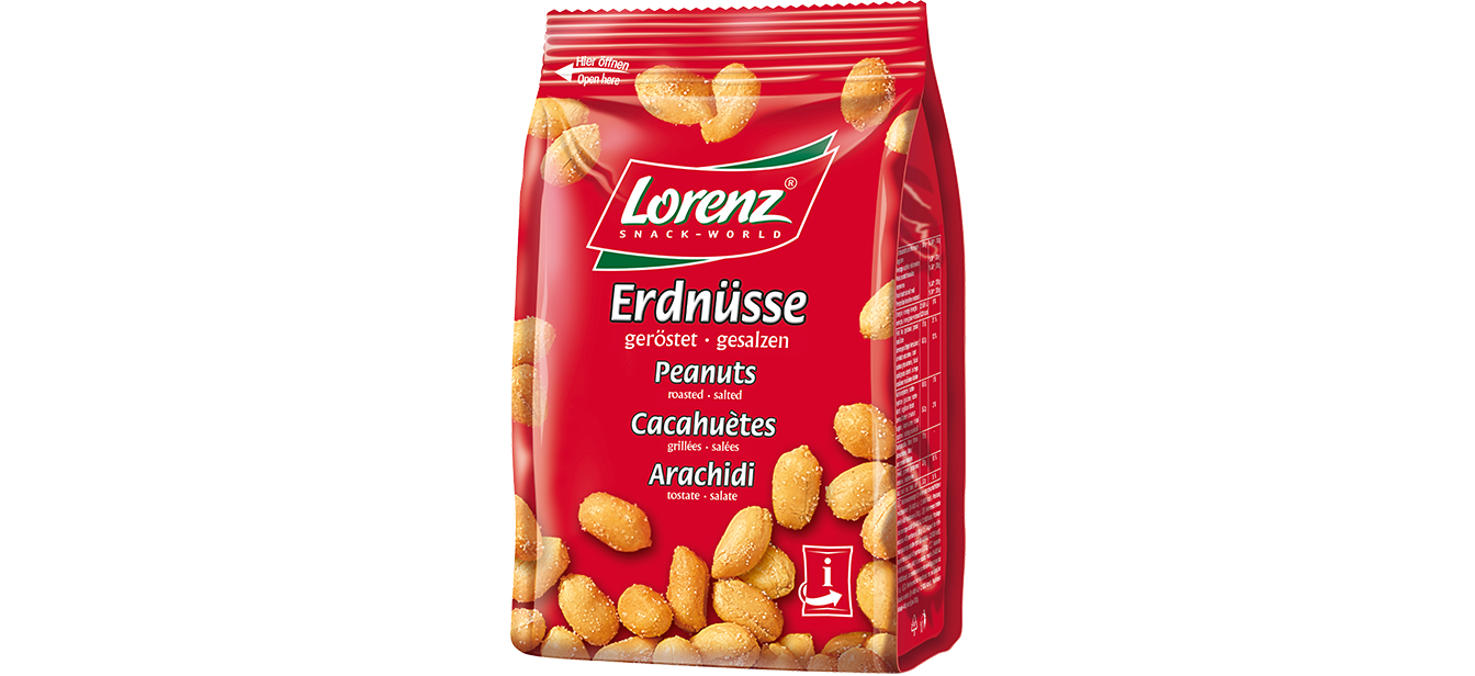 Lorenz Peanuts Roasted and Salted