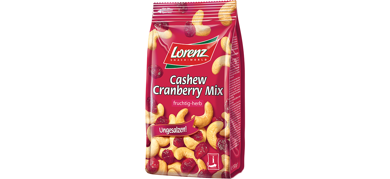 Lorenz Cashew Cranberry Mix