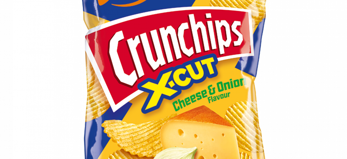 Crunchips X-Cut Cheese & Onion