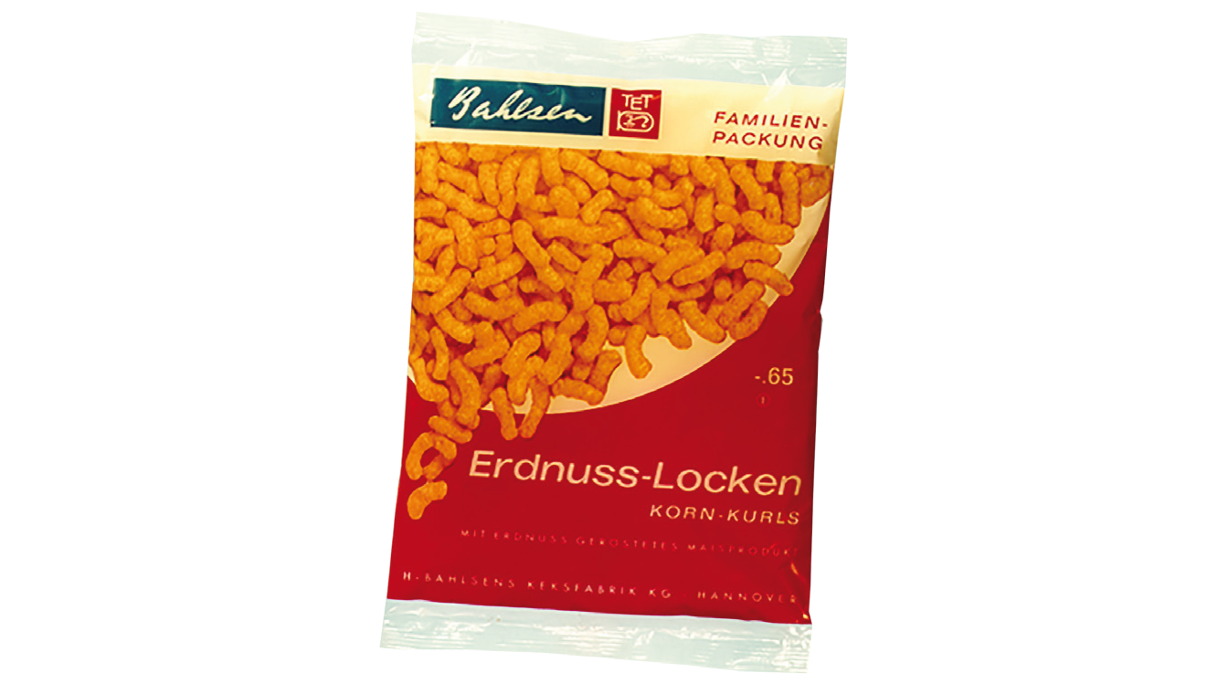 Lorenz company history: 1963 – ErdnußLocken are Germany’s first peanut flips