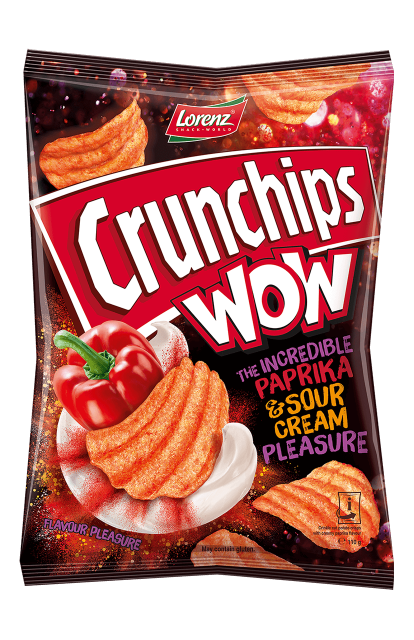 Crunchips WOW Paprika Sour Cream