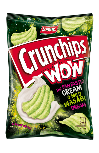 Crunchips WOW Wasabi & Cream