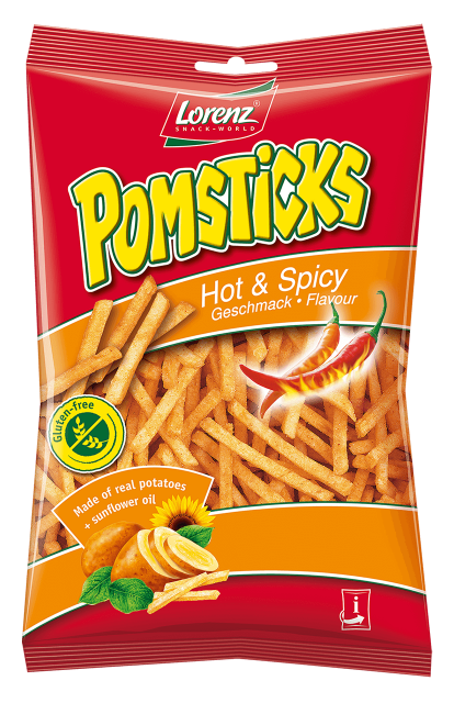 Pomsticks Hot & Spicy