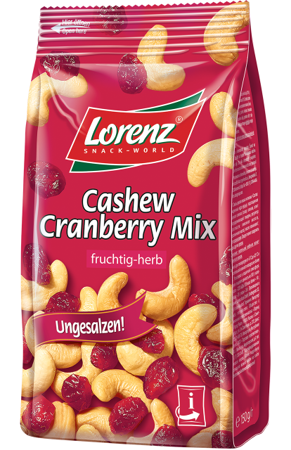Lorenz Cashew Cranberry Mix