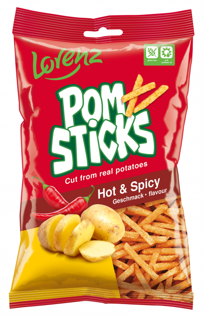 Pomsticks Hot & Spicy