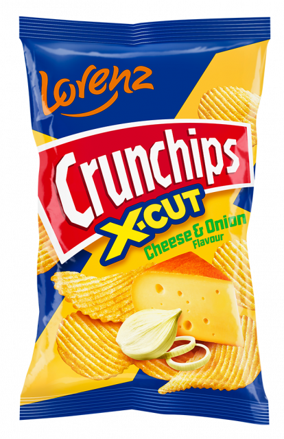 Crunchips X-Cut Cheese&Onion