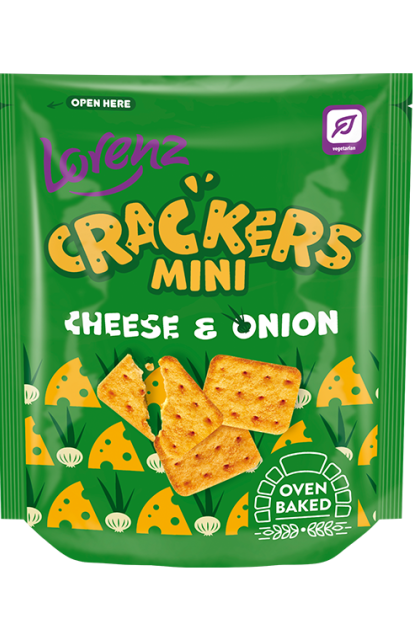 Crackers Mini Cheese&Onion