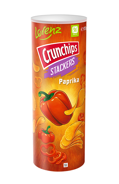 Crunchips Stackers Paprika