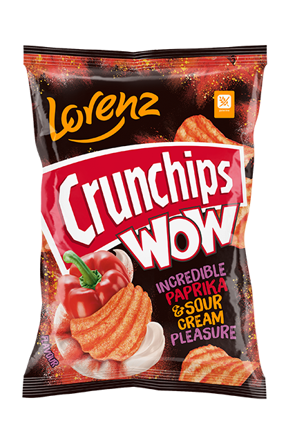Crunchips WOW Paprika & Sour Cream