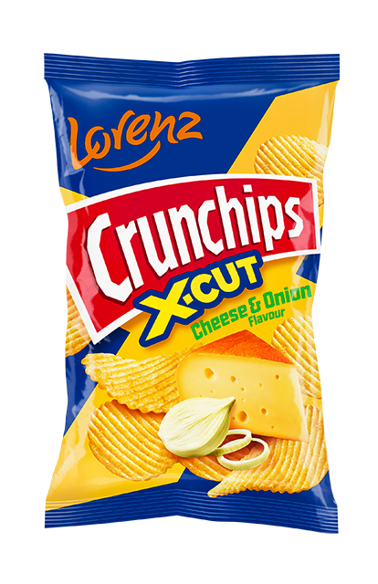 Crunchips X-Cut Cheese&Onion