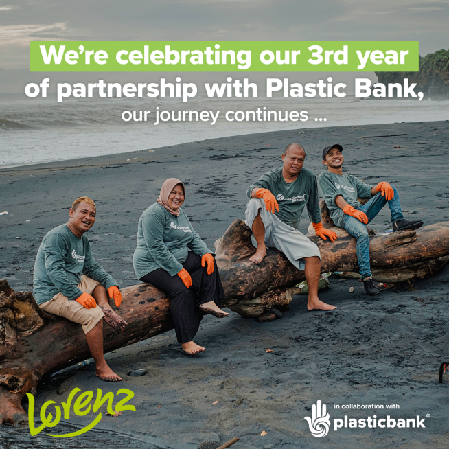 3 years of partnership with Plastic Bank